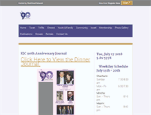 Tablet Screenshot of kingswayjewishcenter.org